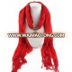 Latest scarf designs jewelry round resin pendant winter scarf