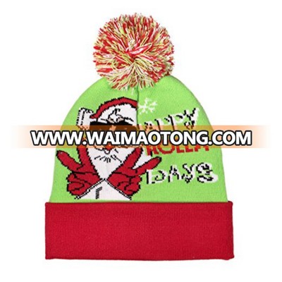 Christmas LED Festival Promotion beanie hats